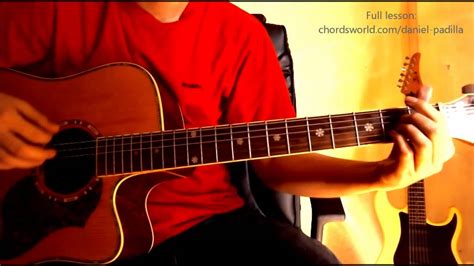 nasa iyo na ang lahat chords|DANIEL PADILLA .